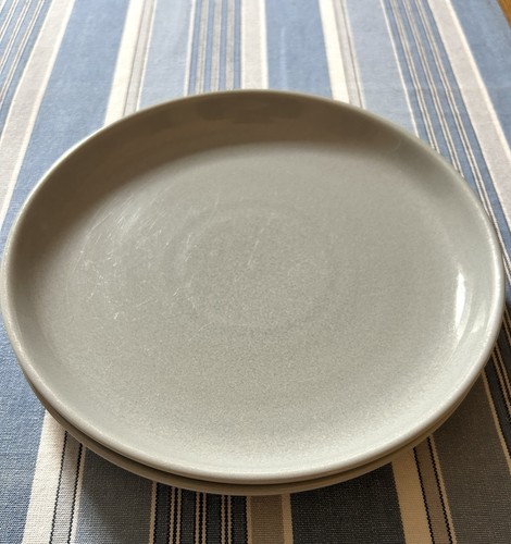 Denby light grey coupe dinner - light,