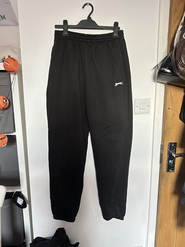 Slazenger black joggers - slazenger,
