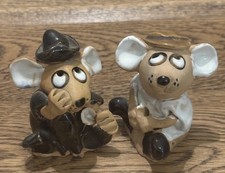 2 Cute Comical Studio Pottery