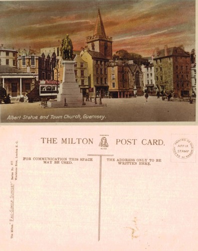 Vintage postcard albert - vintage,