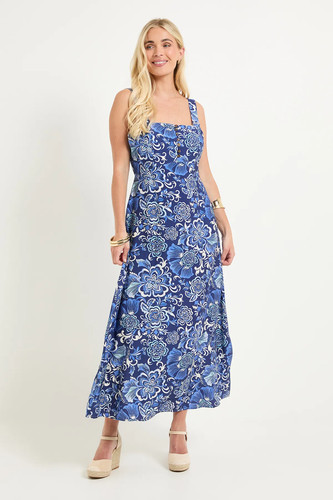 Wallis navy maxi dress womens - maxi,