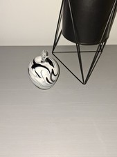 Hand Blown Glass Apple Paper