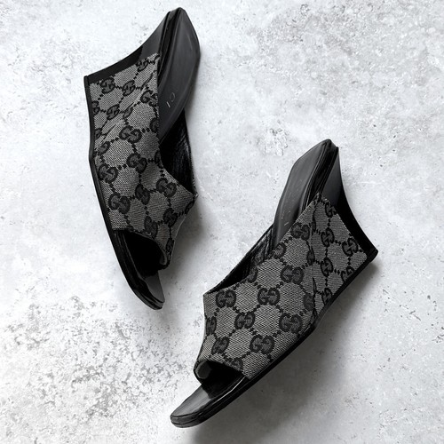 Gucci mule wedges - wedges, gg
