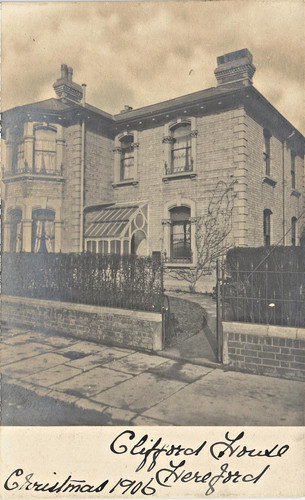 Hereford clifford house 1906 - hereford.,