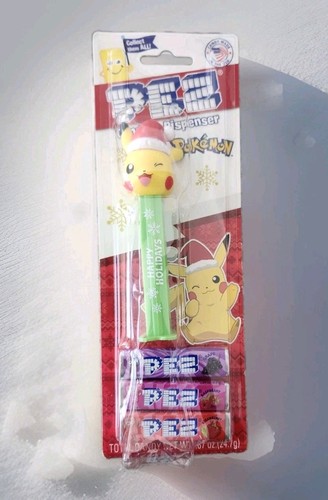 Pokemon christmas pez - pokemon~christmas,