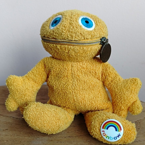 Rainbow zippy yellow - rainbow,