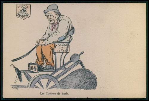 Art carron parisian horse - parisian,