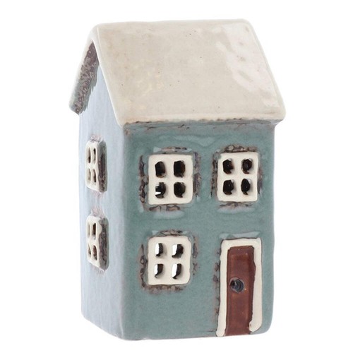 Aqua house tealight - holder,