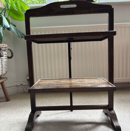 Wooden vintage dumbwaiter - wooden, /