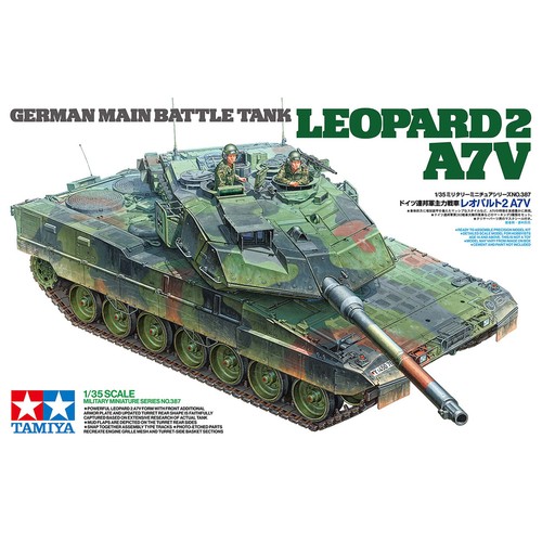 Tamiya tank leopard 2 - 1/35, a7v