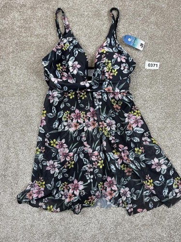 Floral print mesh - mesh,