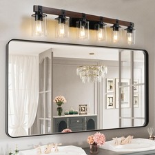 42" Rustic Vanity Light