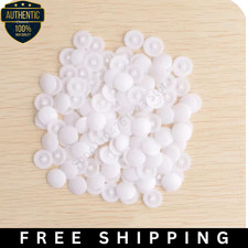 WHITE POZI SCREW COVER CAPS