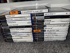 Bulk Lot Of 25 PS2 Games