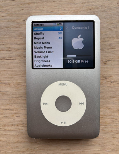 Apple ipod classic 6th gen - 6th,