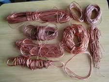 1.8 kg Stripped Copper Wire Metal Arts Crafts Melting Scrap Bright and Shiny