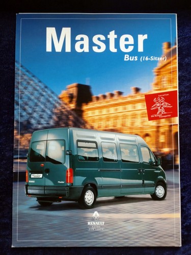 Renault master bus brochure - renault,
