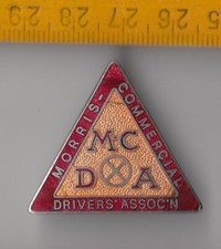 Vintage enamel MORRIS DRIVERS