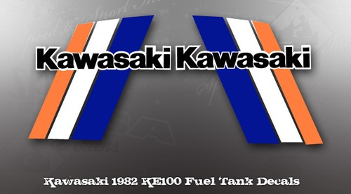 Kawasaki 1982 ke100 - 1982, fuel