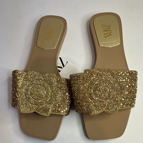 Zara women slide sandals - zara,