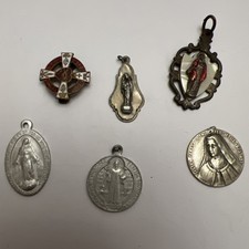Vintage Religious Medals And