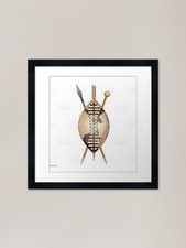 Zulu Shield Culture Framed Art