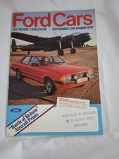 FORD CARS SALES BROCHURE