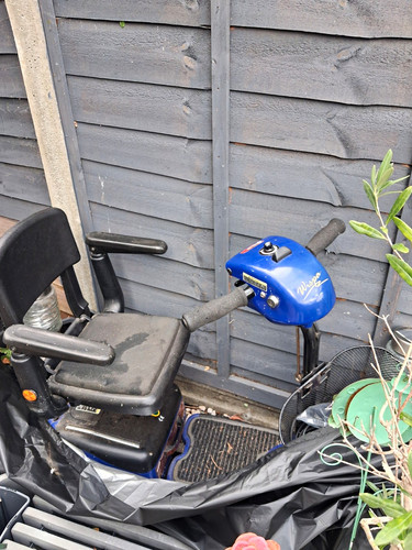 Wisper blue wheel mobility - blue, 4-wheel