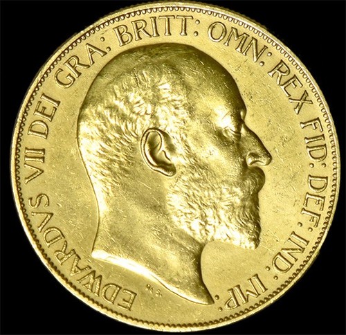 King edward vii 1902 - vii, gold