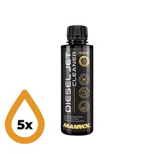 5 x 250ml Mannol 9956 Diesel Jet Cleaner Additive - 5 x 250ml