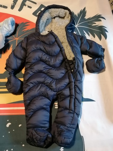 Baby quilted snow - quilted,
