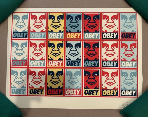 Shepard fairey icon sticker - shepard,