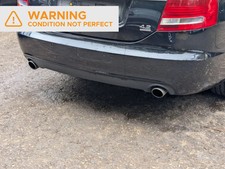 Audi A6 Rear Bumper 2005 Saloon COMPLETE 4/5dr C6 (4F) S LINE LZ9Y Black (04-11)