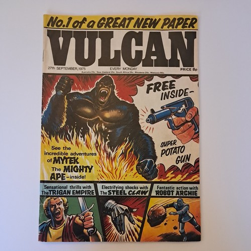 Vulcan comic 27th september - #1,
