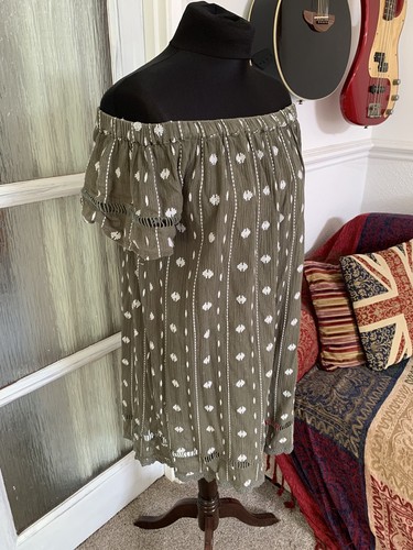 Topshop embroidered boho - topshop,