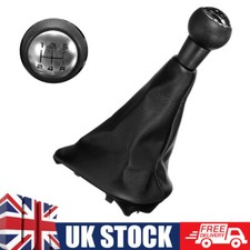 For Peugeot 207 301 307 308 407 3008 5008 5 Speed Shift Knob Gear Stick + Gaiter
