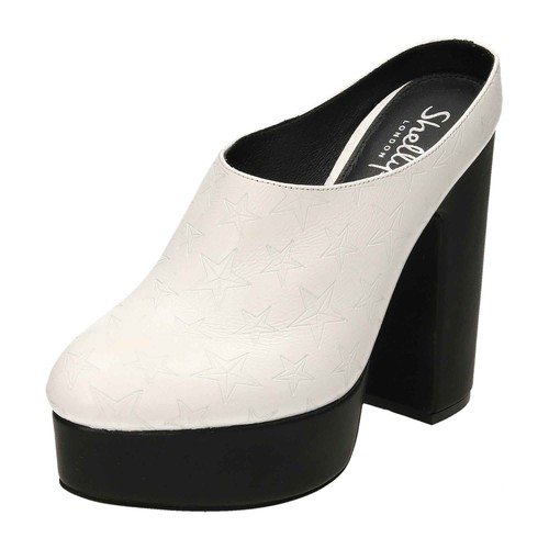 Womens white leather - white,