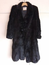 Mornessa Mink Fur Coat - One Size - 1970's Vintage