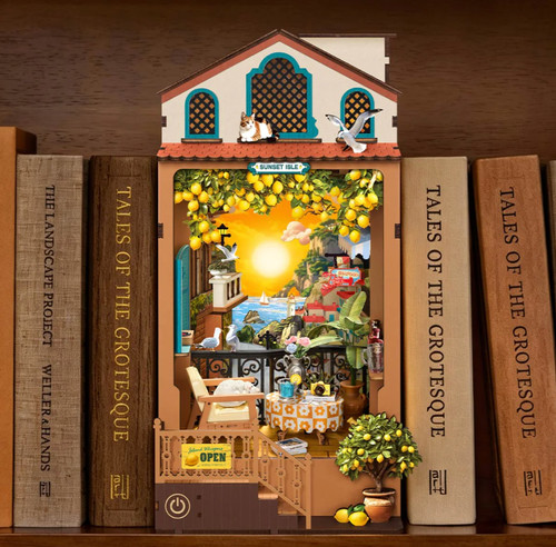 Rolife sunset isle diy - sunset, book
