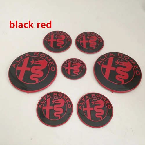 7pcs alfa romeo emblem badge - 7pcs,