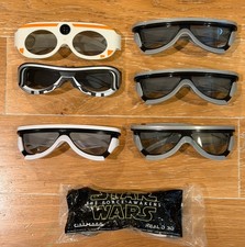 STAR WARS The Force Awakens Stormtrooper, Phasma, Kylo  REAL D 3D Glasses X7 LOT