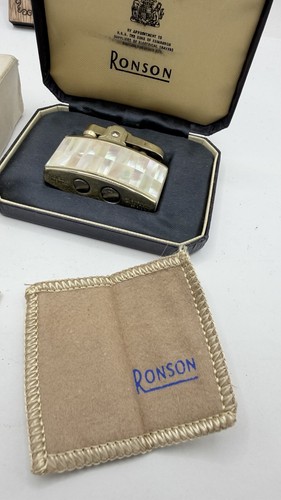 Rare ronson petrol lighter - rare,