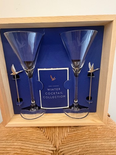Grey goose wooden collectors - goose,