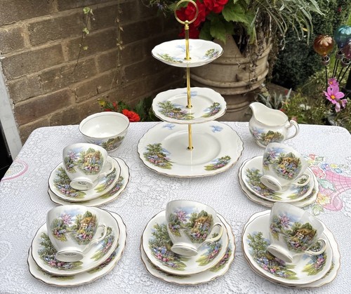 Vintage royal vale - bone, china