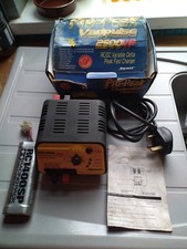 Ripmax PRO-PEAK 2500VP AC/DC Delta Peak Fast BATTERY CHARGER BOXED Used Working