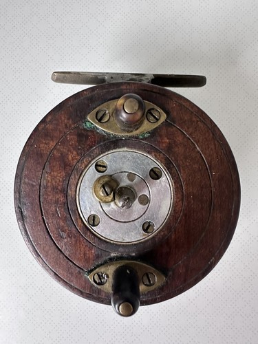 Antique fly fishing - fishing, brass