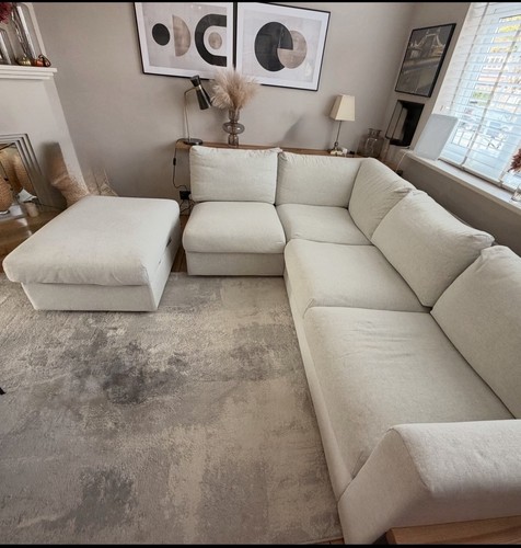Ikea grey corner sectional - ikea,