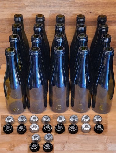20x empty small green - small, wine