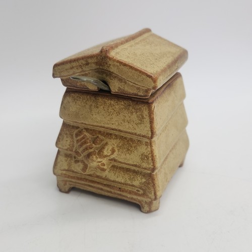 Charmouth pottery bee hive - pottery,