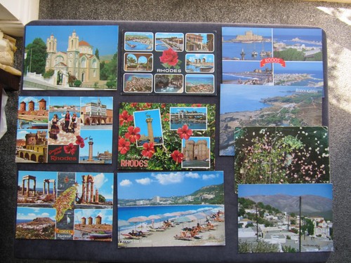 Postcards rhodes - 10,